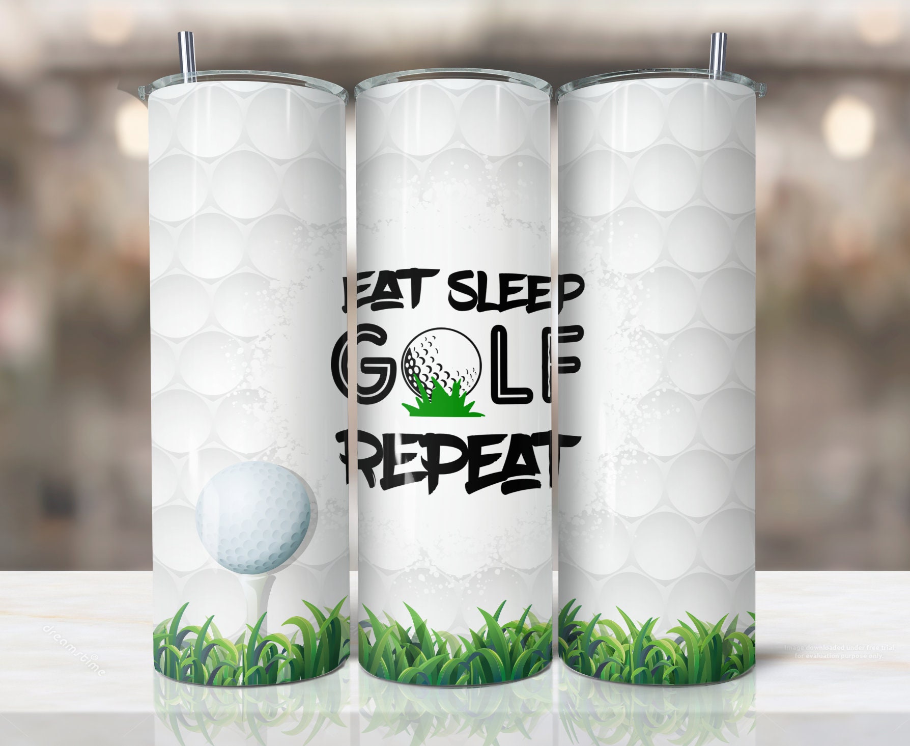 Eat sleep golf repeat Tumbler Wrap, tumbler wrap, 20oz skinny tumbler ...